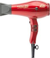 "Parlux 385 Powerlight" joninis ir keraminis raudonas plaukų džiovintuvas