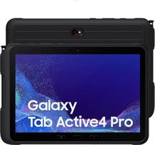 "Samsung Galaxy Tab Active4 Pro 5G Enterprise Edition", atspari 10,1 colio "Android" planšetė, 128GB, 7600 mAh baterija, verslo planšetė, juoda
