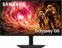 "Samsung" 27 colių "Odyssey G50F" žaidimų monitorius, kompiuterio ekranas su IPS skydeliu, 2560 x 1440 pikselių (QHD), 180 Hz, 1 ms (G/G), "AMD FreeSync Premium", "NVIDIA G-Sync", HDR10, LS27FG502EUXEN