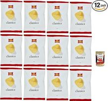 "San Carlo Classica" bulvių traškučiai "Patatine" bulvių traškučiai sūdyti 12 x 190 g Bulvių traškučiai + itališka gurmaniška polpa 400 g