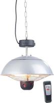 "Semptec Urban Survival Technology" lubinis šildytuvas: Infraraudonųjų spindulių lubinis šildytuvas su nuotoliniu valdymu, 800-2 000 W, LED, IPX4 (lauko šildytuvas)