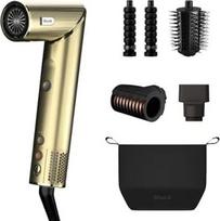 "Shark FlexStyle 4-in-1 Air Styler & Hair Dryer Limited Edition", "Car Wrap" garbanojimo priedas, mentelinis šepetys, ovalus šepetys, koncentratorius, difuzorius, laikymo dėklas, be karščio žalos, HD434F1GDEU