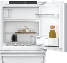 "Siemens" KU22LVFD0, "iQ300" išmanusis pakabinamas šaldytuvas su šaldikliu, 82 x 60 cm, 110 l, butelių laikiklis, apsauginio stiklo lentynos, greitas atvėsinimas, labai tylus, LED apšvietimas, plokščias vyris