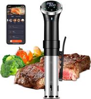 "Sous Vide" "Sous Vide" viryklė Didelė jutiklinio ekrano 1100 W tikslioji viryklė, panardinimo termostatai, "Sous Vide" tikslioji viryklė (WiFi) su programėlės funkcija