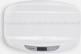 "Tanita BD-590WH36" elektroninės vonios kambario svarstyklės kūdikiams, nešiojamos, labai tikslios