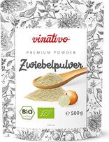 "vinativo" Ekologiški smulkiai granuliuoti svogūnų milteliai - 500 g - malti svogūnai - ekologiška kokybė - iš kontroliuojamų ekologiškų pasėlių