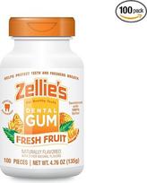 "Zellies" šviežių vaisių kramtomoji guma, 100 vnt. stiklainių Zellies.com