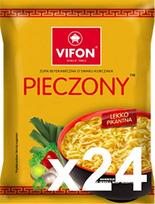 24 x Vifon Kurczak Pieczony Kepta vištienos makaronų sriuba 70 g (dėžutė)