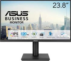 ASUS Business VA249QGS - 24 colių "Full HD" monitorius - be rėmelio, Ergo., "EPEAT Gold", mėlynos šviesos filtras, "Adaptive Sync" - 120 Hz, 1 ms MPRT, 16:9 IPS skydelis, 1920x1080 - "DisplayPort", HDMI, D-Sub, garsiakalbis