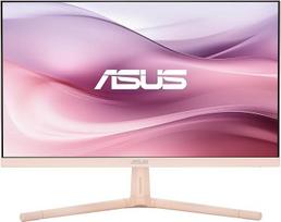 ASUS Eye Care VU249CFE-P - 24 colių "Full HD" monitorius - 100 Hz, 1 ms MPRT, "AdaptiveSync", "GreenProduct", "Epeat Gold" - IPS skydelis, "Vesa 75x75", 16:9, 1920x1080, HDMI, USB-C su 15 W PD, ergonomiškas, šviesiai rožinis