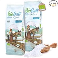 BioSalt Nortem Pearls Ekologiška gryna jūros druska 2 x 650 g itin stambių grūdų 100 % natūrali gurmaniška druska, kurioje gausu mineralų Sveikas gaminimas Nerafinuota, be konservantų
