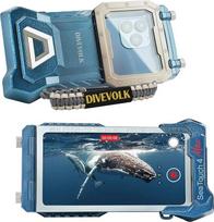 DIVEVOLK Blau Seatouch 4 Max vandens valymo įrenginys iPhone 12/13/14/15 Pro/Pro Max