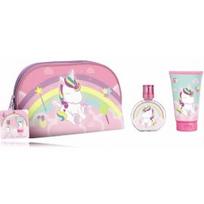EP Line Eau My Unicorn rinkinys mergaitėms (EDT 50 ml. + dušo gelis 100 ml. + kosmetinė) - 1 vnt.