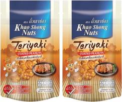 KHAO SHONG Žemės riešutai su terijakiu 1 x 140 g