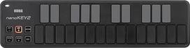 KORG nanoKEY2 USB MIDI klaviatūra su 25 klavišais, juoda