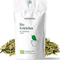 Kukicha ekologiška arbata 100 g (50 puodelių) | Japoniška žalioji arbata iš geriausios kokybės "Replantea