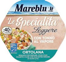 Mareblu Nutrimix Insalata con Tonno Leggera Ortolana Tuno salotos su kuskusu, daržovėmis ir alyvuogėmis Skardinės Paruošti maisto produktai 220 g