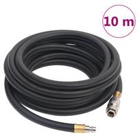 Hibridinė oro žarna, juodos spalvos, 0,6, 10m, guma ir PVC