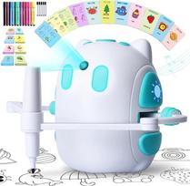 Piešimo robotas vaikams, 150 Flashcards su balso vadovu, Montessori tapybos rinkinys, berniukams ir mergaitėms, 3-8 metai, dovana, gimtadienis, Kalėdos (anglų kalba)