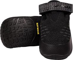 RUFFWEAR Ridgeline Hundeschuhe, robuste Hundeschuhe für Haustiere, auf heißen oder kalten Oberflächen, Lauf-, Kletter- und Wanderausrüstung, Obsidian-Schwarz, Größe 8,3 cm, 2 Stück