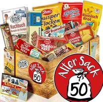 Saldūs pyragaičiai / DDR rinkinys / Amžius maišas 50 / Gimtadienio dovana žmogui