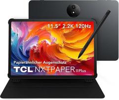 TCL NXTAPER 11 Plus planšetinis kompiuteris su atlenkiamu dėklu ir "T-Pen", 11,5 colio 2,2K NXTAPER 4.0 ekranas, integruotas dirbtinis intelektas, 256GB ROM, 8GB + 8GB RAM išplėtimas, "Android 15