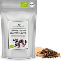 Tea`s finest® Žalioji arbata su imbieru ir liepomis Ekologiška (250 g)