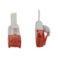 Patch cable RJ45 - CAT6 250Mhz - 7.5m white - UTP(U/UTP) - PVC - flat - Synergy 21 -
