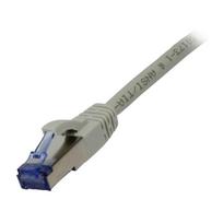 Patch cable RJ45 - CAT6A 500Mhz - 5m - gray - S-STP(S/FTP) - component tested(GHMT certified) - AWG2
