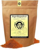 UNCLE SPICE® rūkytos paprikos milteliai - 200 g Paprikos Elegantiška saldžiai rūkyta smulkiai malta aukščiausios kokybės paprika - pipirų milteliai, pipirų prieskonių milteliai - idealiai tinka BBQ marinatams ir kepimui ant grotelių