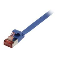 Synergy 21 Patchkabel RJ45, CAT6 250Mhz, 0.15m blau, FTP(U/FTP), TPE(Superflex), Flach, Synergy 21, - Digital/Daten - Netzwerk
