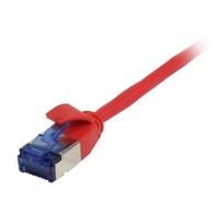 Synergy 21 Kabel Patch-RJ45 U/FTP 500Mhz 0.15m CAT6*rot* slimline rund d=3,8mm TPE/LSZH(Superflex) AWG32 Synergy 21 - Netzwerk - CAT 6a