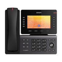 Snom D892M, IP-Telefon, Schwarz, Tisch/Wand, Linux, TFT, 12,7 cm (5")