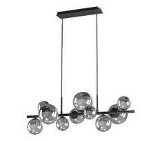 ONLI - Liustra ant laido PALOMA 10xG9/3W/230V juoda/dūminė