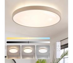 Brilagi - dimeriuojamas LED šviestuvas GLASS POOL DOUBLE LED/80W/230V 60 cm smėlio spalvos + su nuotolinio valdymo pultu