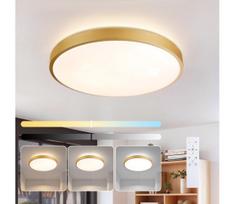 Brilagi - reguliuojamas LED šviestuvas GLASS POOL DOUBLE LED/60W/230V 50 cm auksinis + su nuotoliniu pultu
