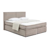 Taupe spalvos spyruoklinė lova 160x200 cm Olia Bold – Bonami Selection