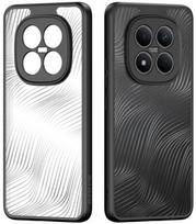 Juodas / skaidrus dėklas Xiaomi Redmi Note 15 Pro 4G telefonui "Dux Ducis Aimo"