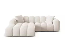 Left Corner Sofa, "Treno", 3 Seats, 240x184x70 Made in Europe