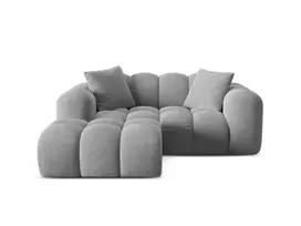 Left Corner Sofa, "Treno", 2 Seats, 180x164x70 Made in Europe