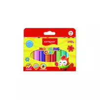 Plastilinas Keyroad 12 spalvų, 180 g