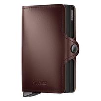 SECRID piniginė T-Premium Dusk+ - Ruda, Vertikalus