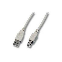 EFB-Elektronik USB 2.0 Anschlusskabel A-B, 1,8m, grau, Classic (K5255.1,8)