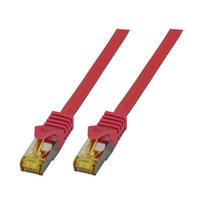 EFB-Elektronik RJ45 Patchkabel Cat.6A S/FTP LSZHCat.7 Rohkabel rot 1m Hersteller: EFB Elektronik (MK7001.1R)