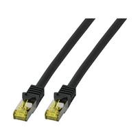 EFB-Elektronik RJ45 Patchkabel Cat.6A S/FTP LSZHCat.7 Rohkabel schwarz 3m Hersteller: EFB Elektronik (MK7001.3B)