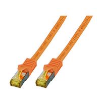 EFB-Elektronik RJ45 Patchkabel Cat.6A S/FTP LSZHCat.7 Rohkabel orange 3m Hersteller: EFB Elektronik (MK7001.3O)