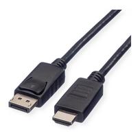 ROLINE RM DisplayPort cable DP - HDTV - ST/ST - black - 1 m