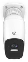 Kamera zewnętrzna Nedis Smartlife Wifi, IP66 czujnik ruchu, night vision, biały