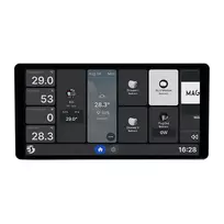 Shelly 6.95" Wall Display X2i WiFi/BLU control panel (silver)