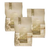 Karštas plėvelės vaškas depilacijai ItalWax White Chocolate, 3 x 1 kg